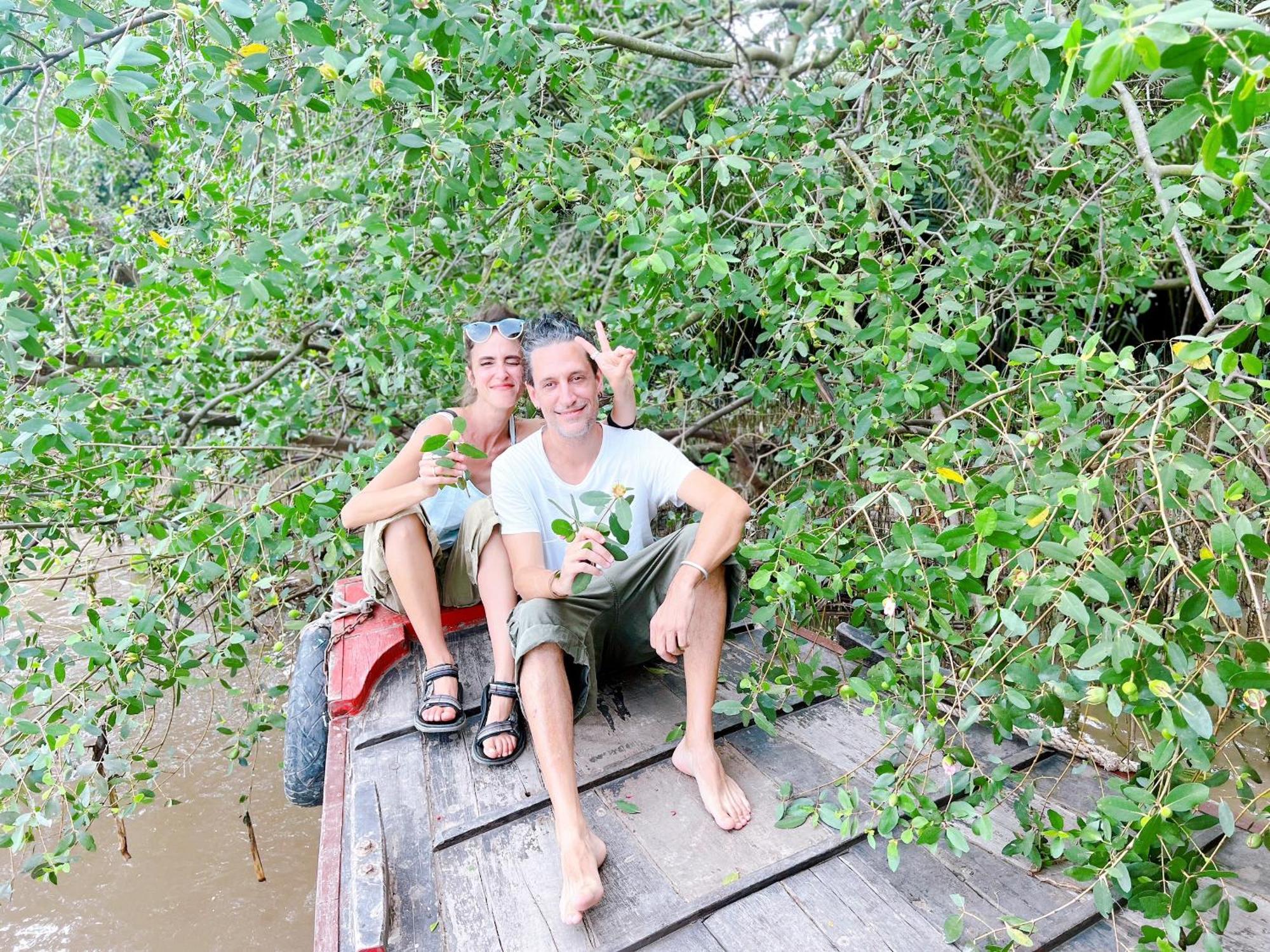 Hide Away Bungalows In Ben Tre City Exterior foto