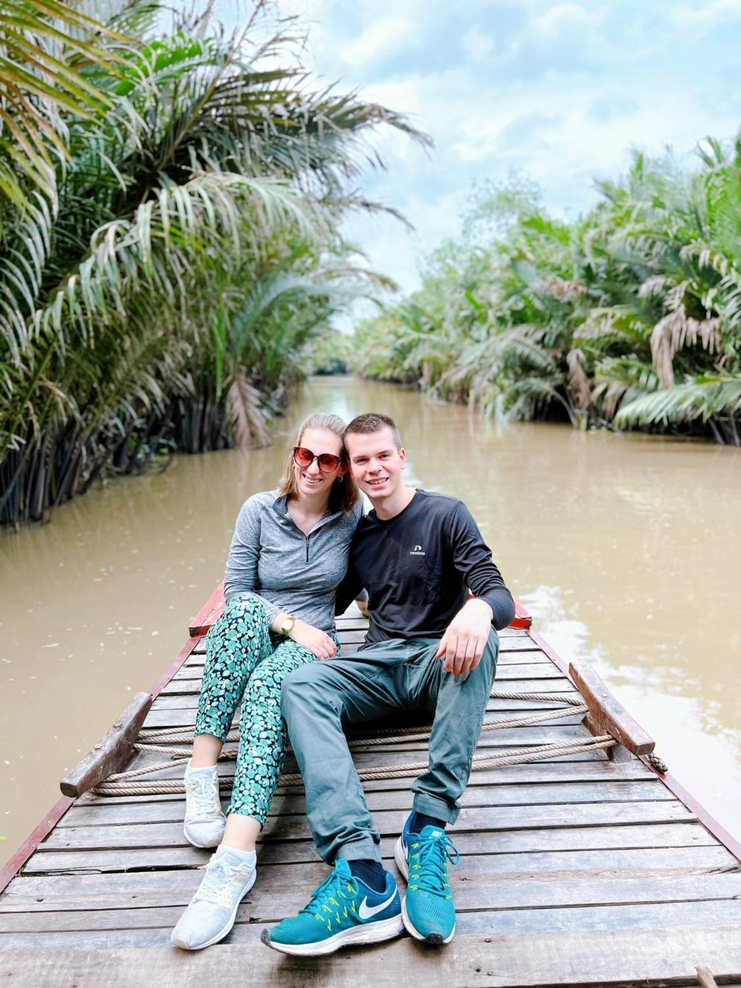 Hide Away Bungalows In Ben Tre City Exterior foto